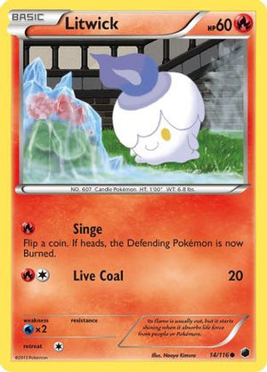 Litwick 14/116 - Plasma Freeze - Poke-Collect