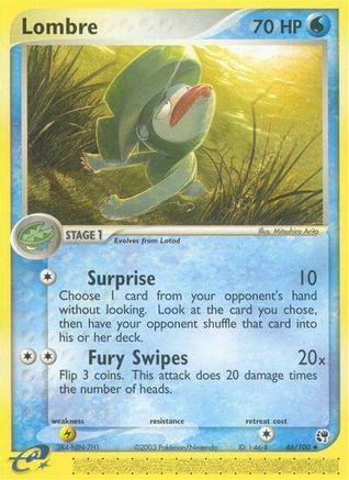 Lombre - 46/100 46/100 - Sandstorm - Poke-Collect