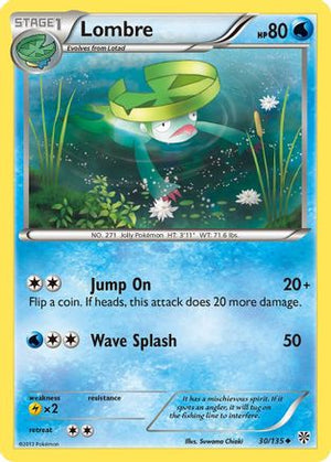 Lombre 30/135 - Plasma Storm Reverse Holofoil - Poke-Collect