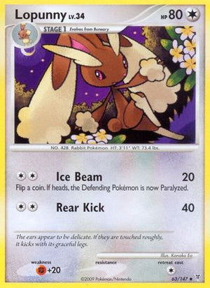 Lopunny 63/147 - Supreme Victors Reverse Holofoil - Poke-Collect