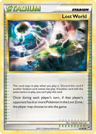 Lost World 81/95 - Call of Legends Reverse Holofoil - Poke-Collect