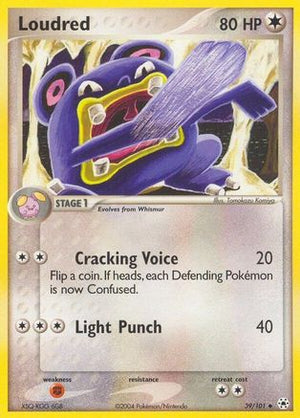 Loudred 39/101 - Hidden Legends - Poke-Collect