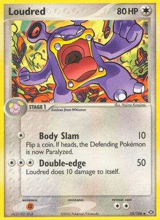 Loudred 35/106 - Emerald - Poke-Collect