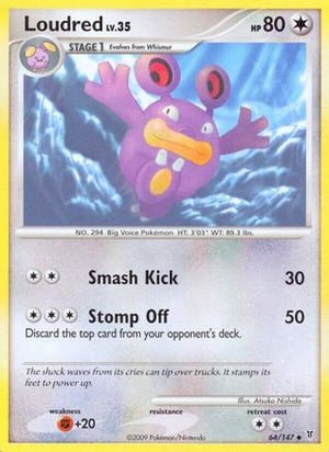 Loudred 64/147 - Supreme Victors Reverse Holofoil - Poke-Collect