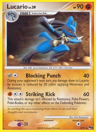 Lucario 2/17 - POP Series 8 Holofoil - Poke-Collect