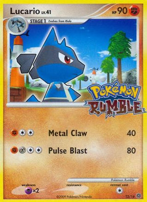 Lucario 12/16 - Pokmon Rumble - Poke-Collect