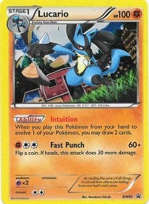 Lucario - BW85 BW85/101 - Black and White Promos Holofoil