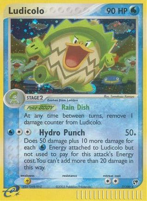 Ludicolo 7/100 - Sandstorm Holofoil - Poke-Collect