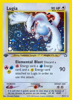 Lugia 9/111 - Neo Genesis Unlimited Holofoil - Poke-Collect