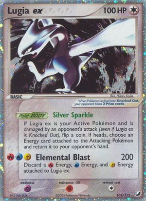 Lugia ex 105/115 - Unseen Forces Holofoil - Poke-Collect