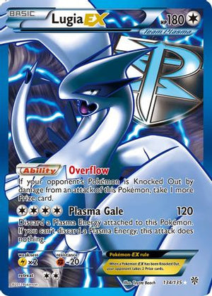 Lugia-EX 134/135 - Plasma Storm Holofoil - Poke-Collect