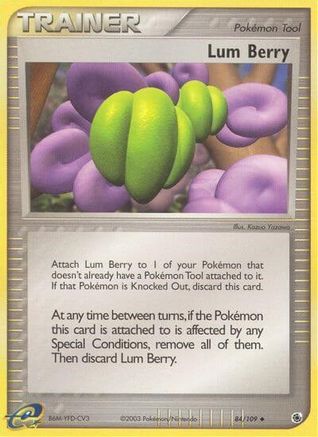 Lum Berry 84/109 - Ruby and Sapphire - Poke-Collect