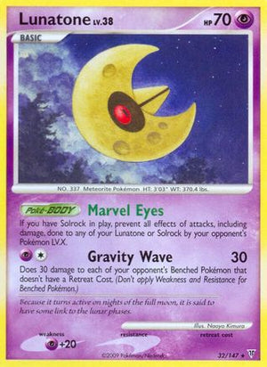 Lunatone 32/147 - Supreme Victors Reverse Holofoil - Poke-Collect