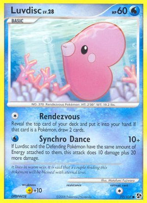 Luvdisc 77/106 - Great Encounters Reverse Holofoil - Poke-Collect