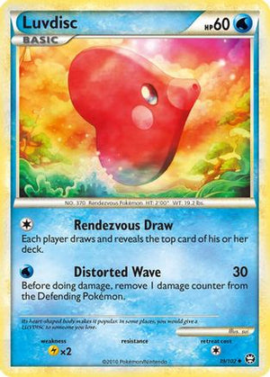 Luvdisc 39/102 - Triumphant Reverse Holofoil