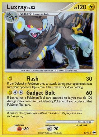 Luxray 5/99 - Arceus Holofoil - Poke-Collect