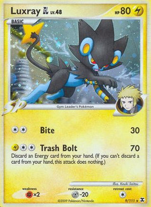 Luxray GL 9/111 - Rising Rivals Reverse Holofoil - Poke-Collect
