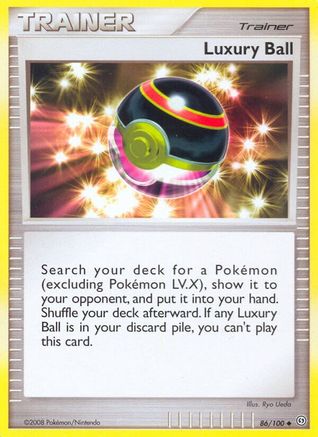 Luxury Ball 86/100 - Stormfront Reverse Holofoil - Poke-Collect