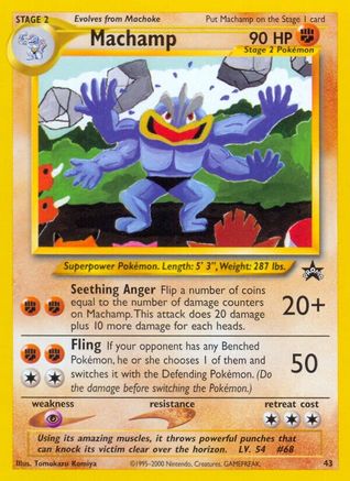 Machamp 43/53 - Wizards Black Star Promos - Poke-Collect
