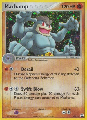 Machamp 9/92 - Legend Maker Reverse Holofoil - Poke-Collect