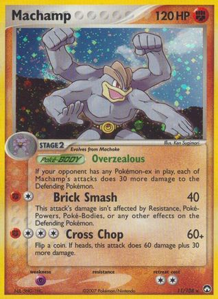 Machamp 11/108 - Power Keepers Holofoil - Poke-Collect