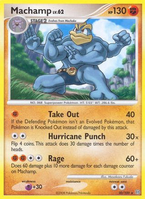 Machamp 20/100 - Stormfront Reverse Holofoil