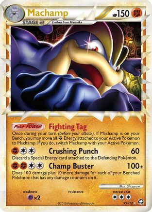 Machamp 95/102 - HSTriumphant Holofoil - Poke-Collect
