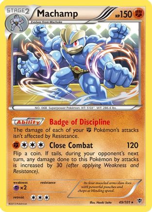 Machamp (49) 49/101 - Plasma Blast Holofoil - Poke-Collect
