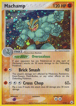 Machamp 9/101 - Hidden Legends Reverse Holofoil - Poke-Collect