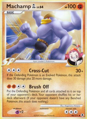 Machamp GL 46/111 - Rising Rivals Reverse Holofoil - Poke-Collect