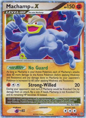 Machamp LV.X 98/100 - Stormfront Holofoil - Poke-Collect