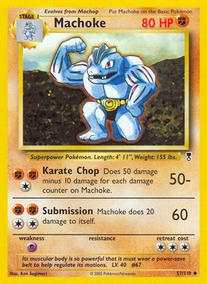 Machoke 51/110 - Legendary Collection - Poke-Collect