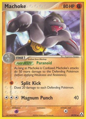 Machoke 39/92 - Legend Maker Reverse Holofoil - Poke-Collect