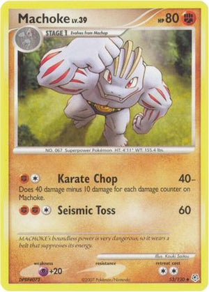 Machoke 53/130 - Diamond & Pearl - Poke-Collect