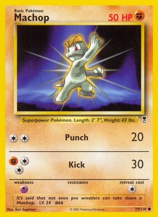 Machop 79/110 - Legendary Collection Reverse Holofoil - Poke-Collect