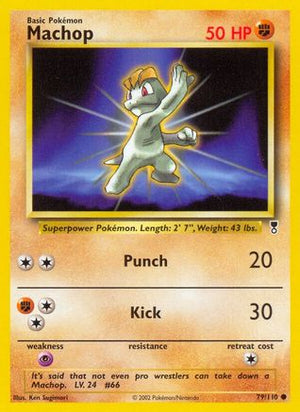 Machop 79/110 - Legendary Collection Reverse Holofoil - Poke-Collect