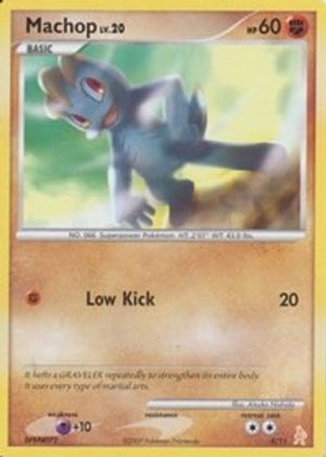 Machop 5 - DP Trainer Kit Manaphy & Lucario - Poke-Collect