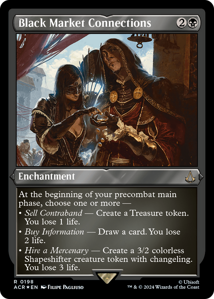 Black Market Connections (ACR-198) - Assassin's Creed Etched Foil - Poke-Collect