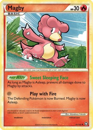Magby 41/102 - Triumphant - Poke-Collect