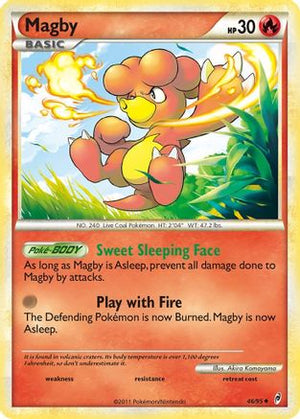 Magby 46/95 - Call of Legends Reverse Holofoil - Poke-Collect