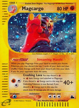 Magcargo (H17) H17/144 - Skyridge Holofoil - Poke-Collect