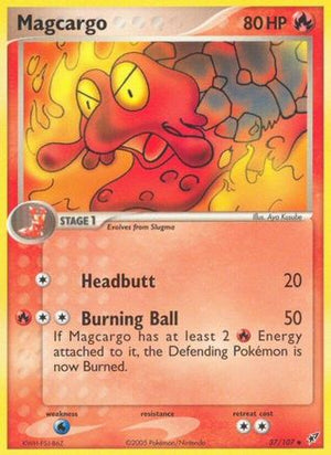 Magcargo 37/107 - Deoxys Reverse Holofoil - Poke-Collect