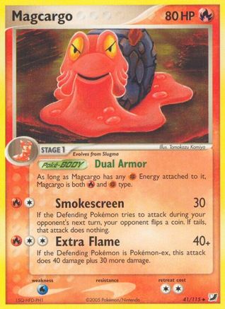 Magcargo 41/115 - Unseen Forces Reverse Holofoil - Poke-Collect