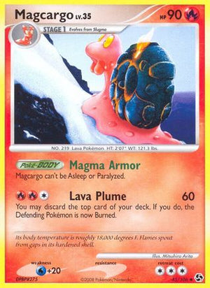 Magcargo 45/106 - Great Encounters Reverse Holofoil - Poke-Collect