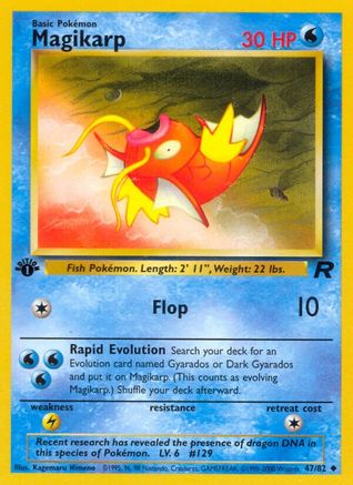 Magikarp 47/82 - Team Rocket Unlimited - Poke-Collect
