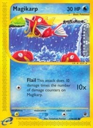 Magikarp 118/165 - Expedition Reverse Holofoil - Poke-Collect