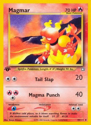 Magmar 40/111 - Neo Genesis Unlimited - Poke-Collect