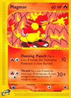 Magmar 86/165 - Expedition Reverse Holofoil