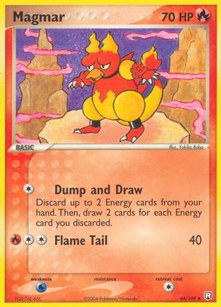 Magmar 44/109 - Team Rocket Returns Reverse Holofoil - Poke-Collect