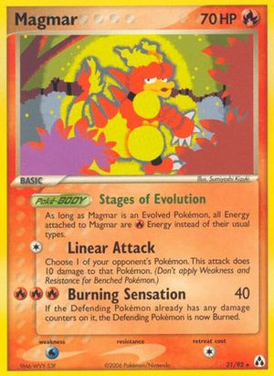 Magmar 21/92 - Legend Maker - Poke-Collect